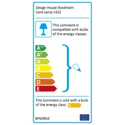 Design House Stockholm Lámpara Cord Lamp 7 Design House Stockholm Lámpara Cord Lamp -Iluminación Tienda 38740 01 04 04 9a27ffd2b6