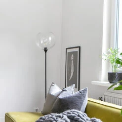 Globen Lighting Lámpara De Pie Bowl -Iluminación Tienda 40115 01 06 47cc2816b0