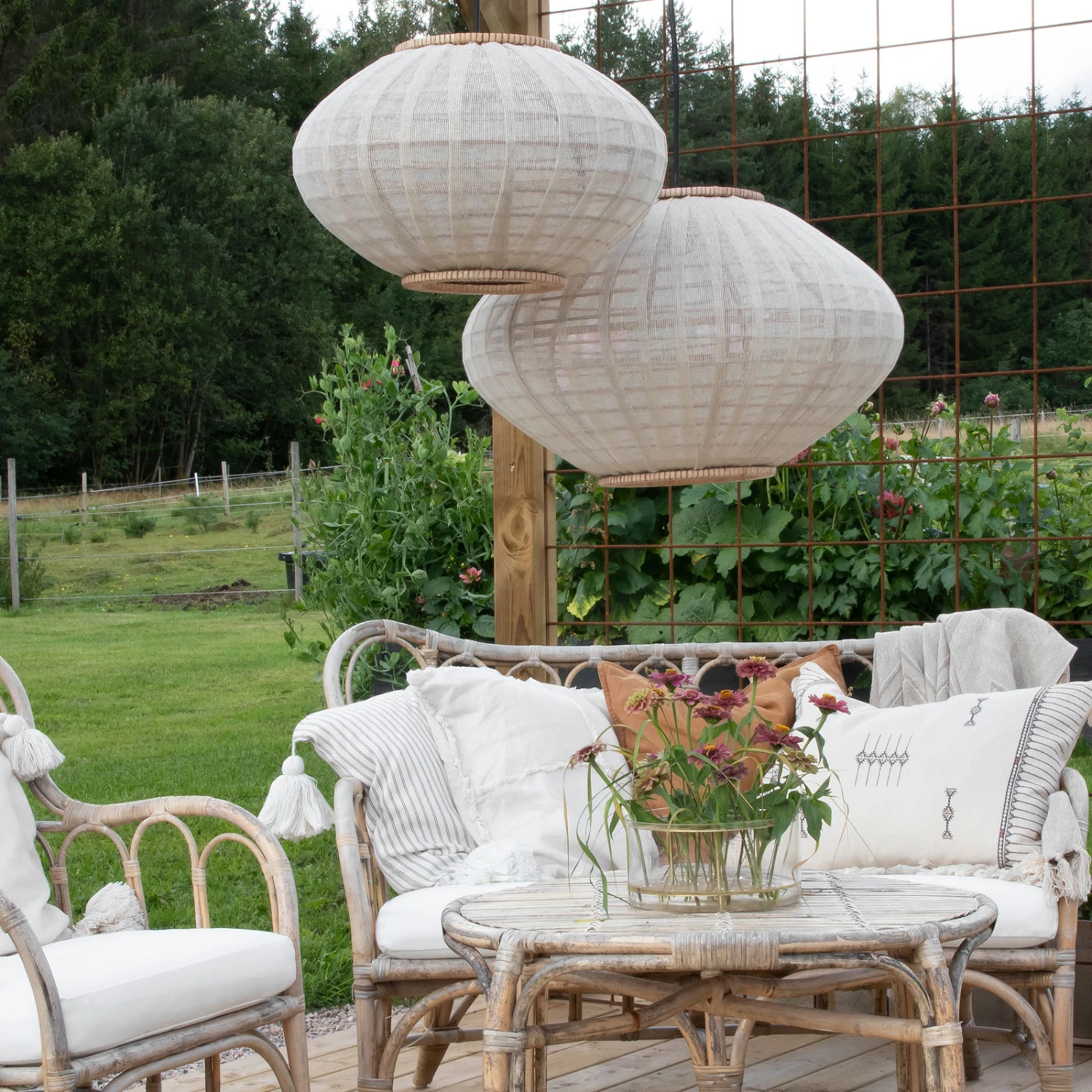 Globen Lighting Pantalla De Lámpara Borneo 3 Globen Lighting Pantalla De Lámpara Borneo - Imagen 3