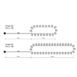 Guirnalda De Luces Pure White -Iluminación Tienda p 18937 01 06 dfdd250f66