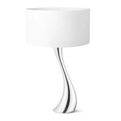 Georg Jensen Lámpara De Mesa Cobra Blanco